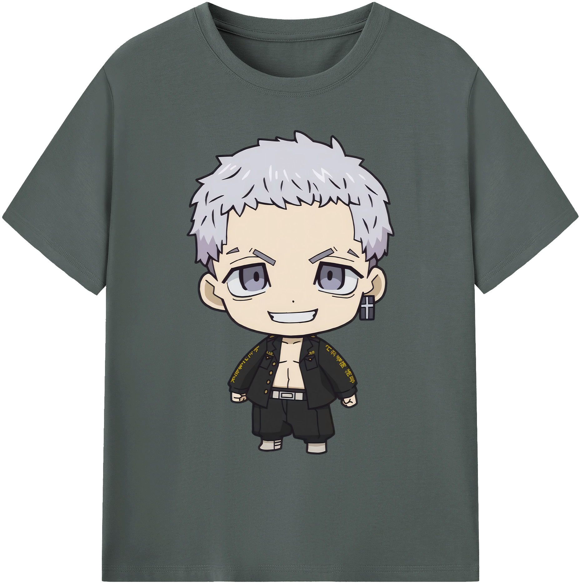 （画像用） 東京リベンジャーズ Tokyo Revengers 綿100％ メンズ半袖Tシャツ｜肌触りやわらか＆通気性